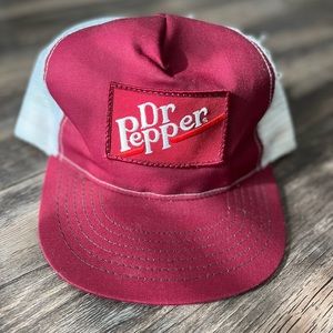 Vintage Dr. Pepper Trucker Hat